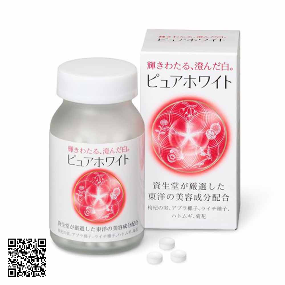 Viên Uống Trắng Da Shiseido Pure White 240 Viên