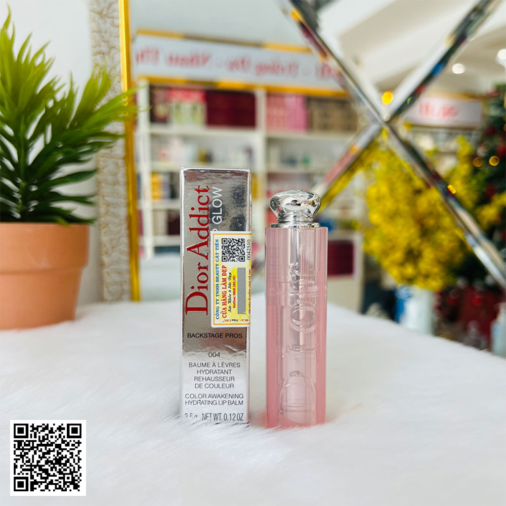 Son Dưỡng Dior 004 Coral Màu Cam San Hô