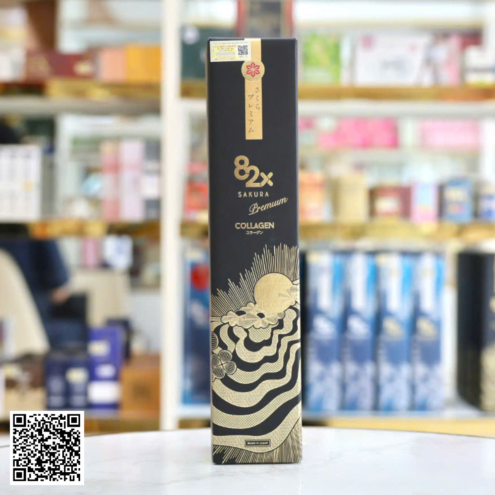 Nước Uống 82x Collagen Sakura Tái Tạo Da Săn Chắc ,Trắng Sáng