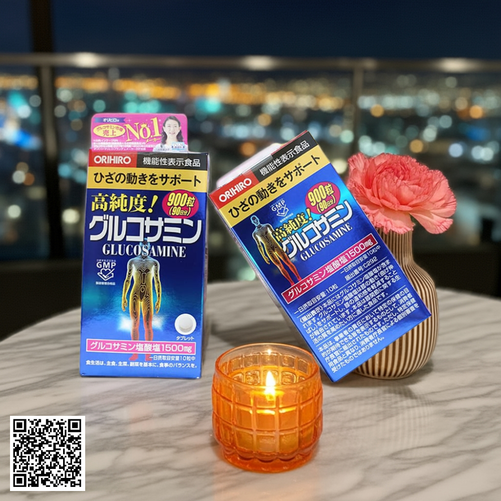 Viên Uống Glucosamine Orihiro 1500mg Của Nhật Loại 900 Viên