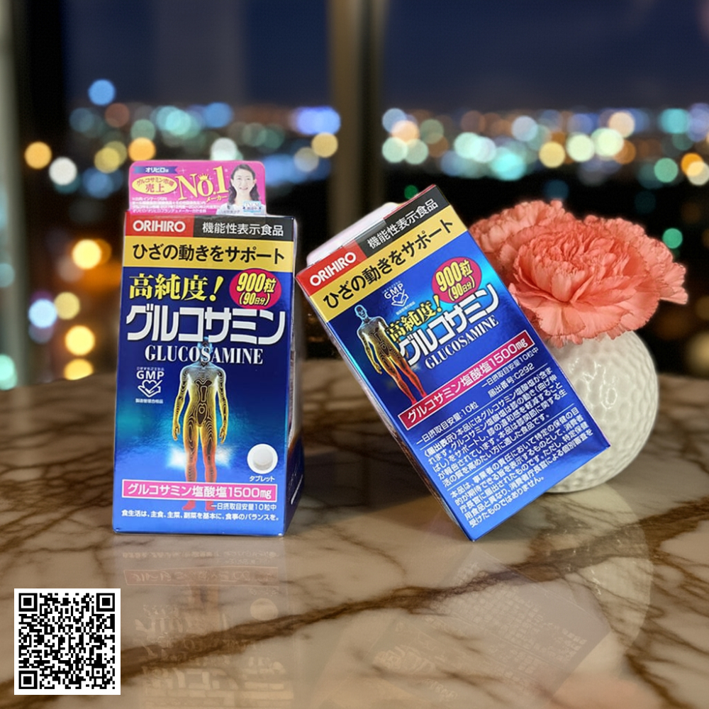 Viên Uống Glucosamine Orihiro 1500mg Của Nhật Loại 900 Viên