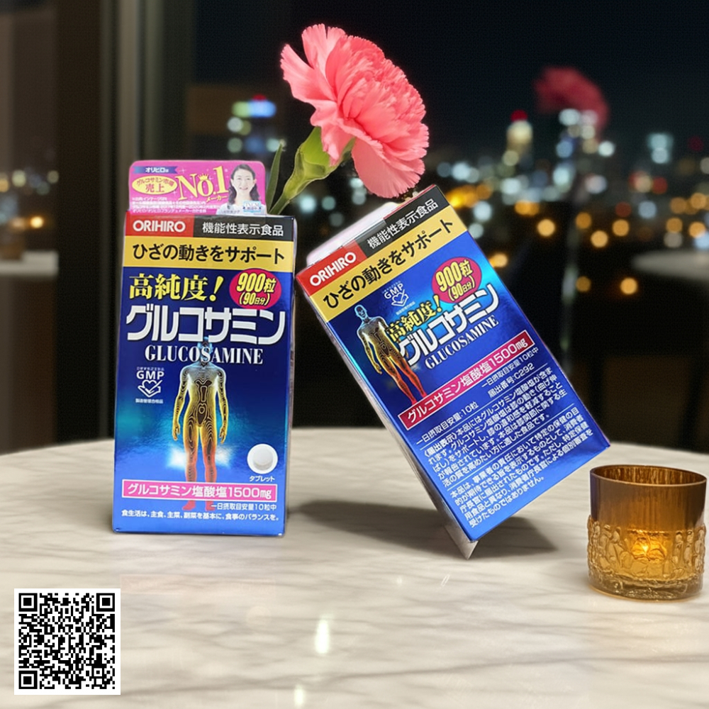Viên Uống Glucosamine Orihiro 1500mg Của Nhật Loại 900 Viên