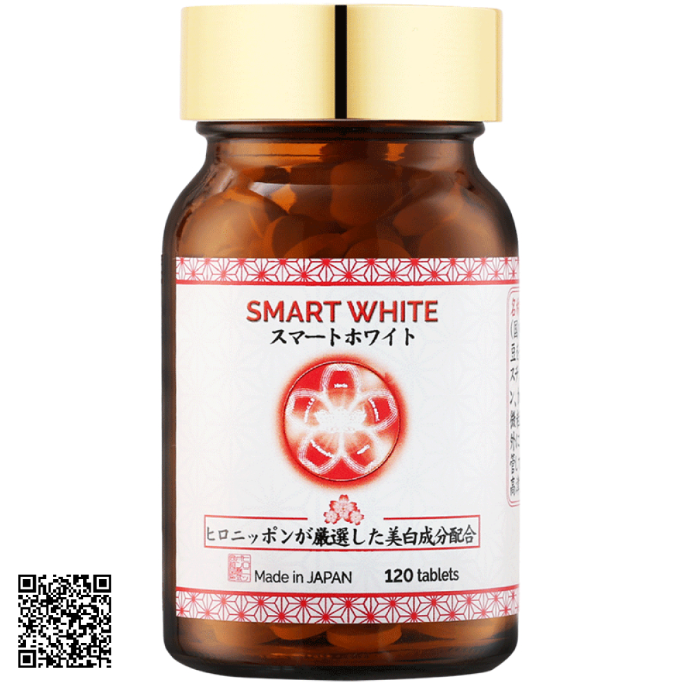 Viên Uống Trắng Da Nhật Bản Smart White 120 Viên