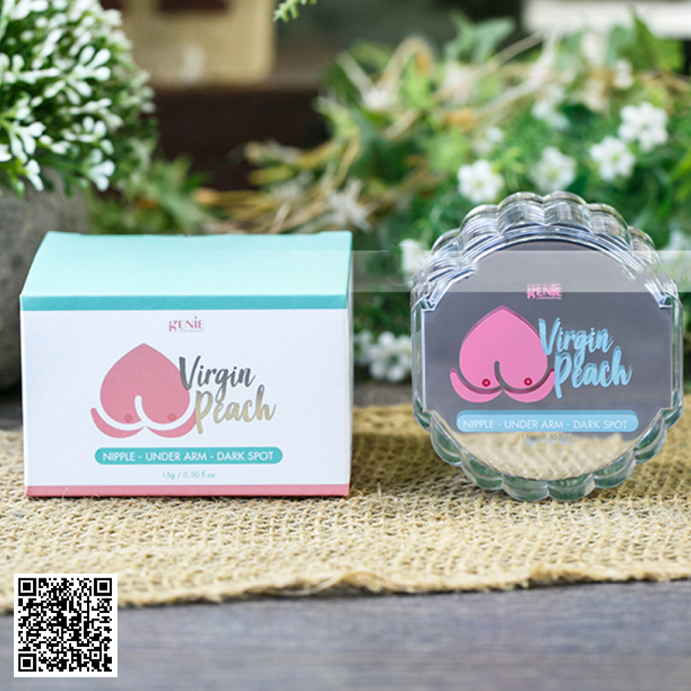 Kem Mờ Thâm Vùng Kín Genie Virgin Peach 3 in 1 Hàn Quốc 