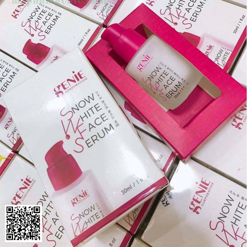 Serum Bạch Tuyết Dưỡng Trắng Da Genie Snow White Face Serum