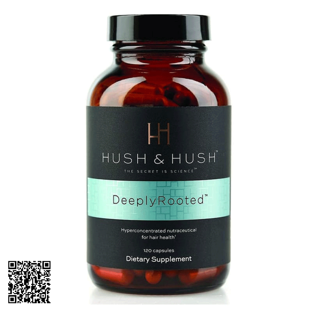 Viên Uống Chống Rụng Và Phục Hồi Tóc Hush And Hush Deeply Rooted 120 Viên