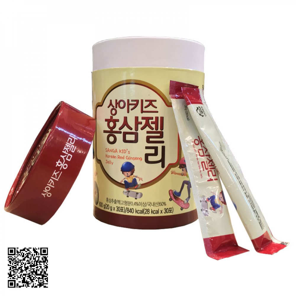 Thạch Hồng Sâm Baby SangA Chính Hãng Hàn Quốc 30 gói