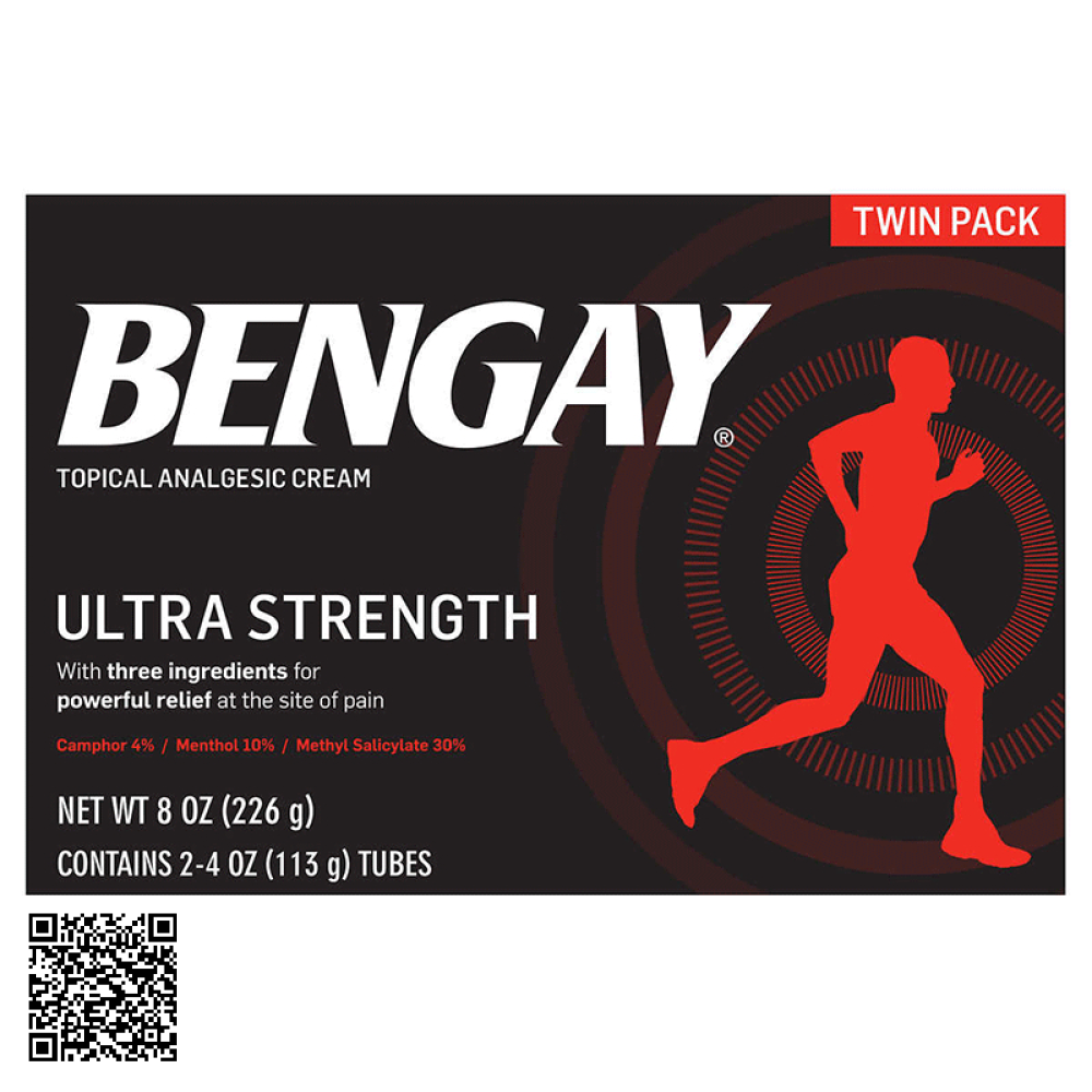Kem Xoa Bóp  Cơ Và Khớp BENGAY Topical Analgesic Cream 113 Gram x 2 Tuýt