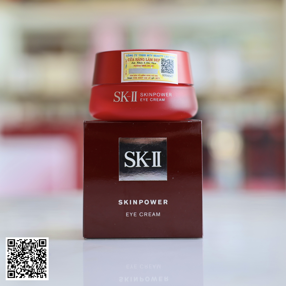 SK-II SkinPower Eye Cream Kem Mắt SK-II Chống Nhăn Thâm Mắt 15g	