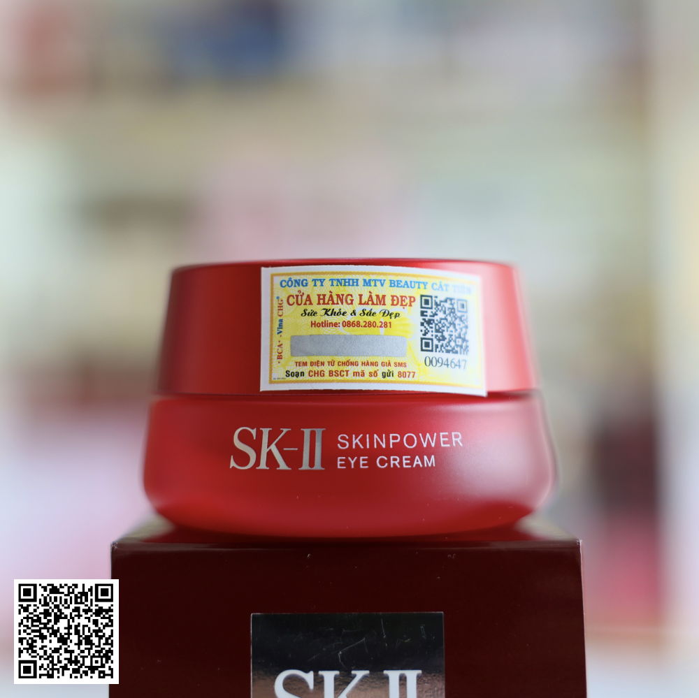 SK-II SkinPower Eye Cream Kem Mắt SK-II Chống Nhăn Thâm Mắt 15g	