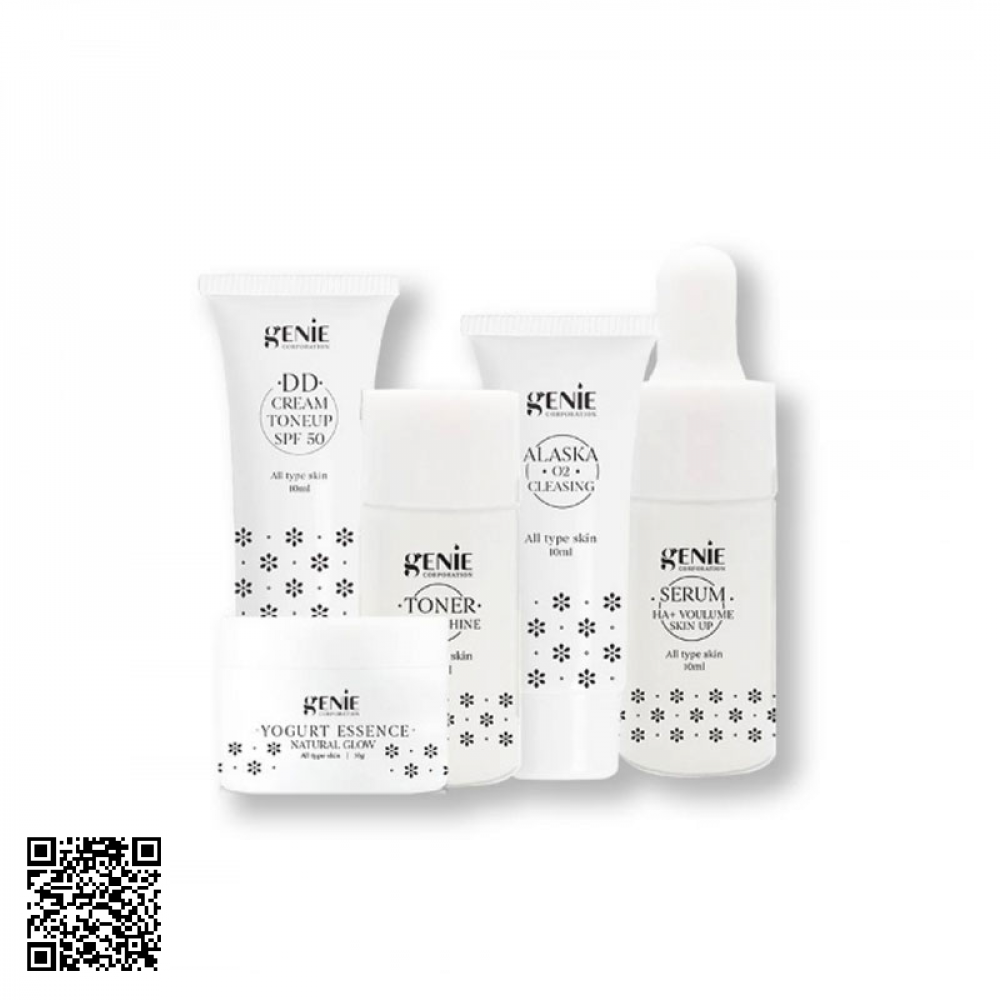 Set 5 Món Chăm Sóc Da Genie Hàn Quốc