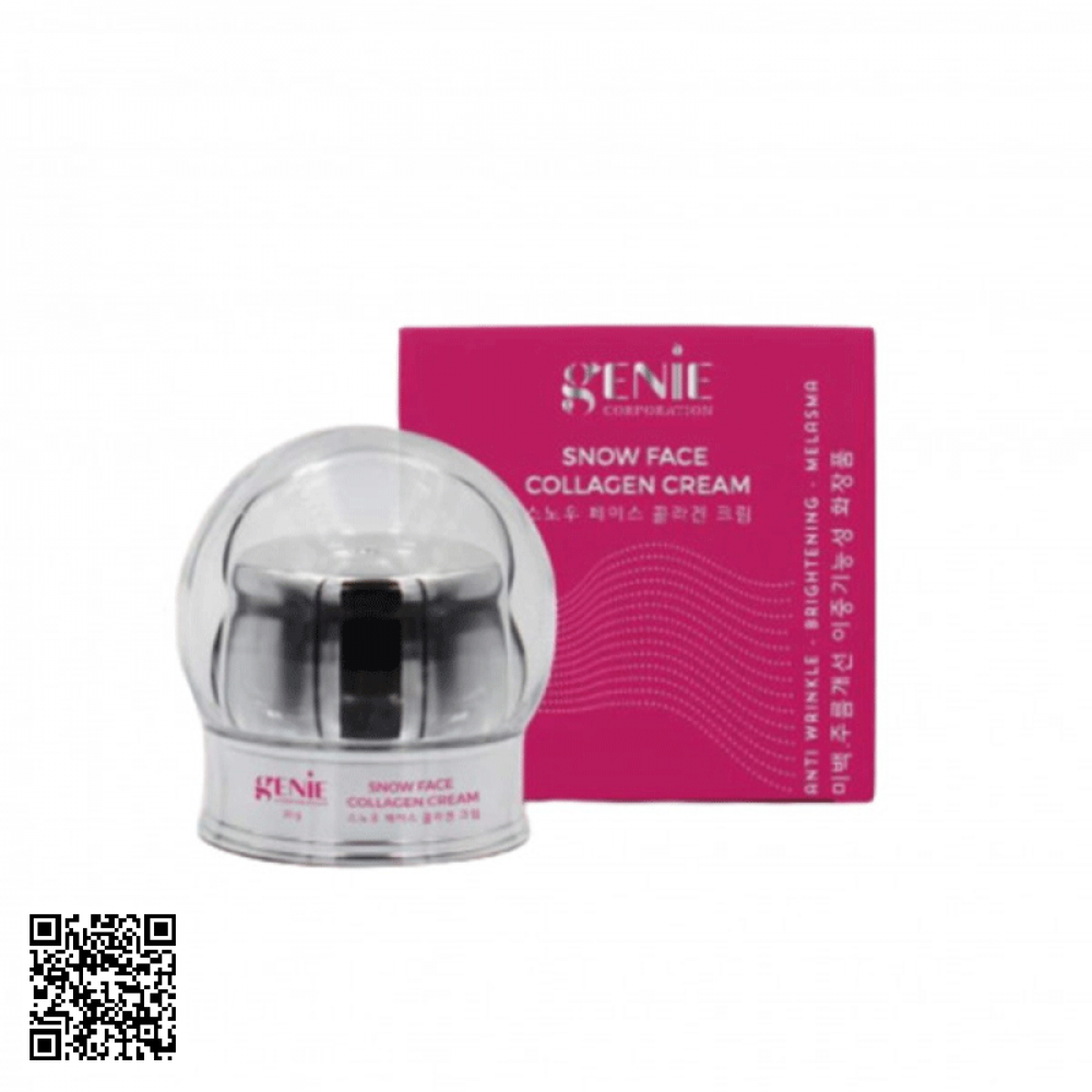 Kem Dưỡng Collagen Snow Face Genie 20gr