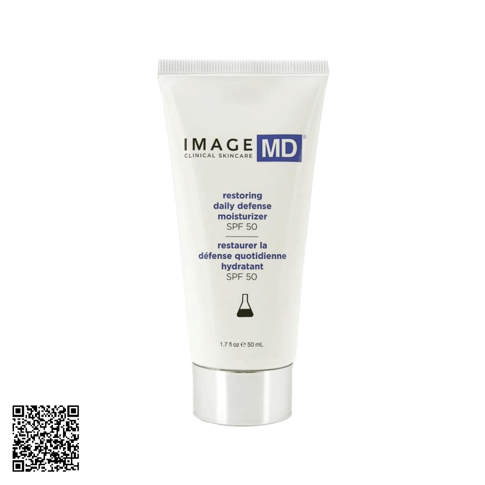 Kem Chống Nắng Ngừa Lão Hóa Image MD Restoring Daily Defense Moisturizer SPF50 50ml