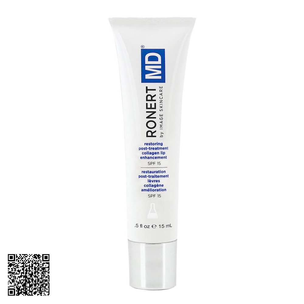 Gel Dưỡng Môi Chống Nắng Image MD Restoring Post Treatment Collagen Lip Enhancement SPF15 15ml