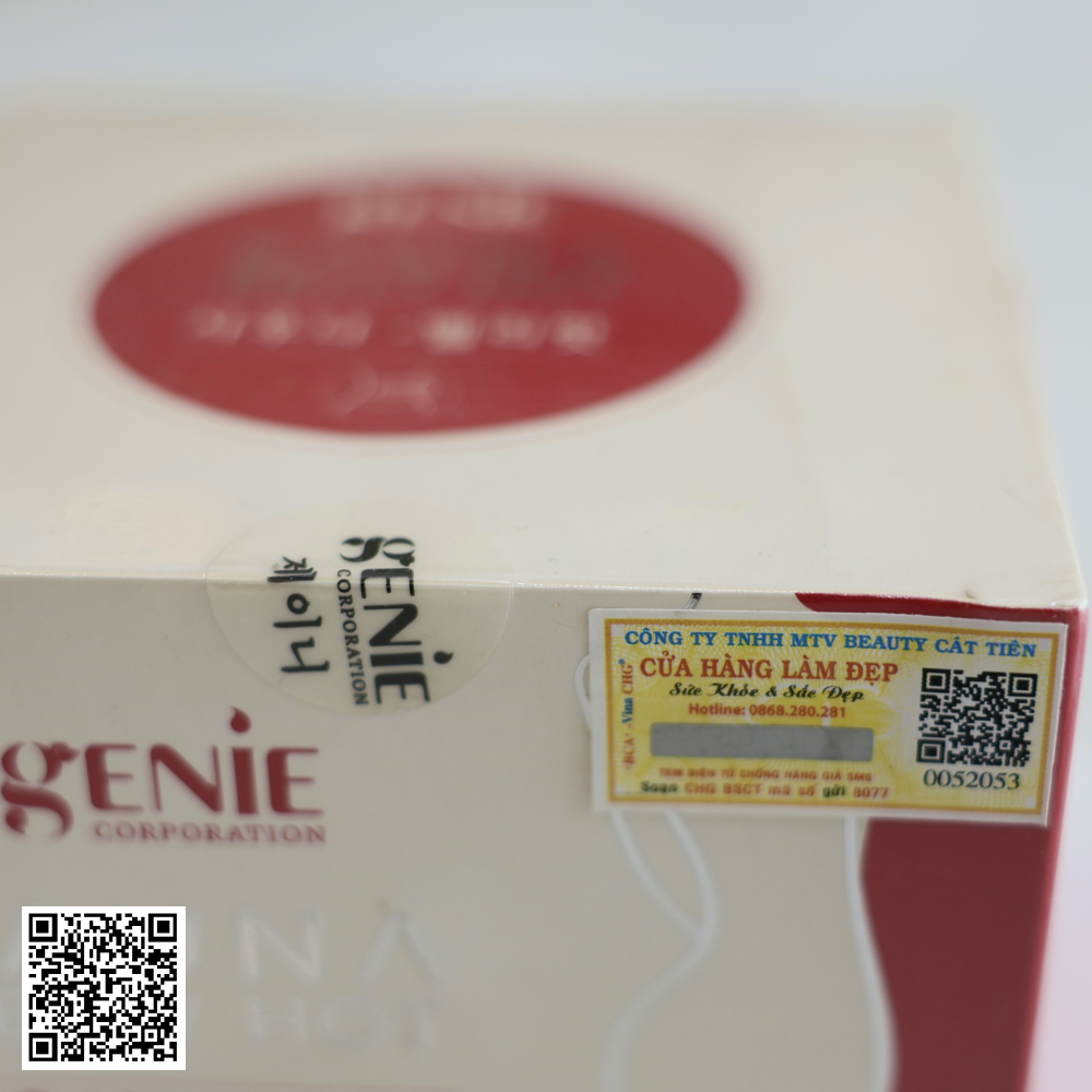 Kem Massage Tan Mỡ Genie Sauna Belly Hot Hàn Quốc 150gr