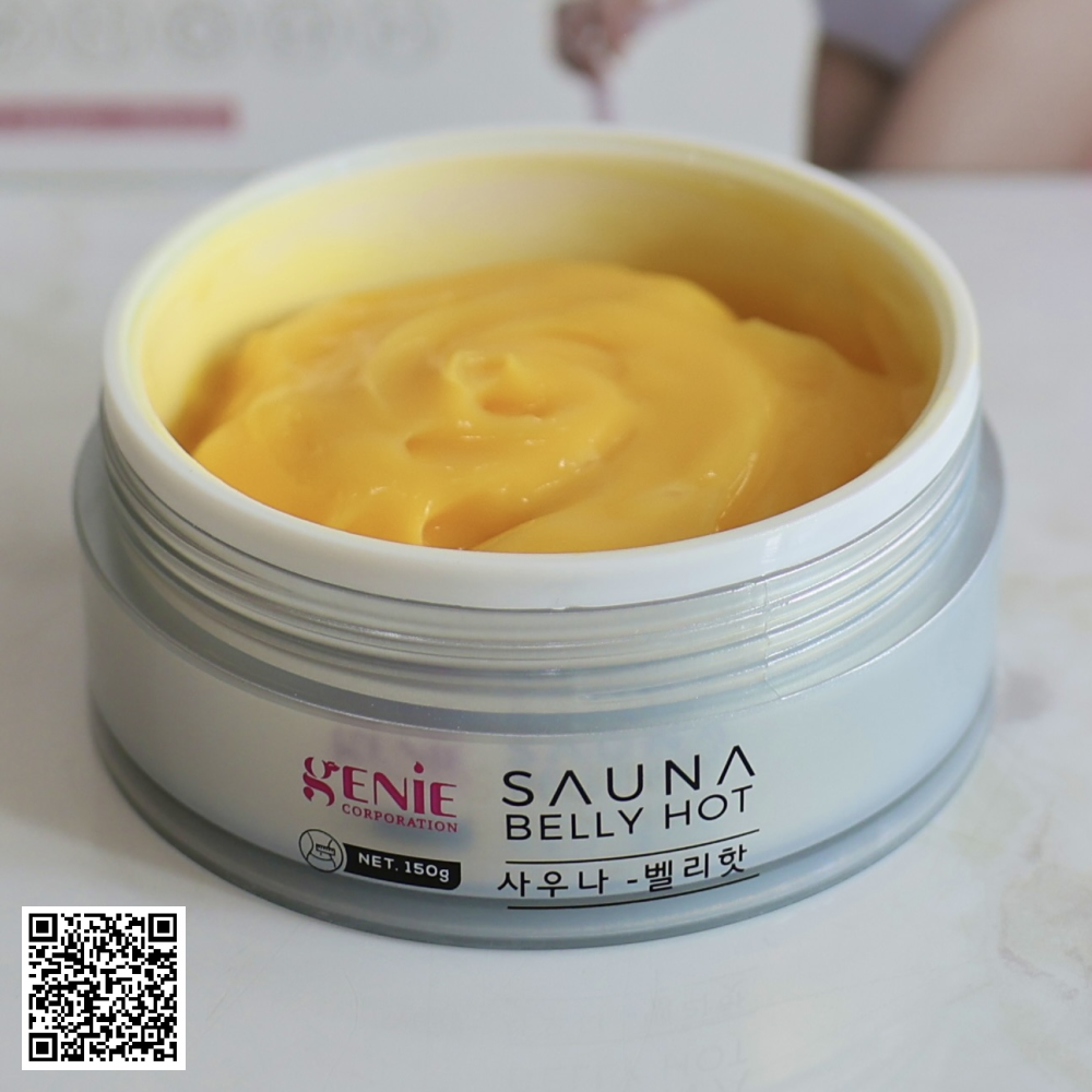 Kem Massage Tan Mỡ Genie Sauna Belly Hot Hàn Quốc 150gr