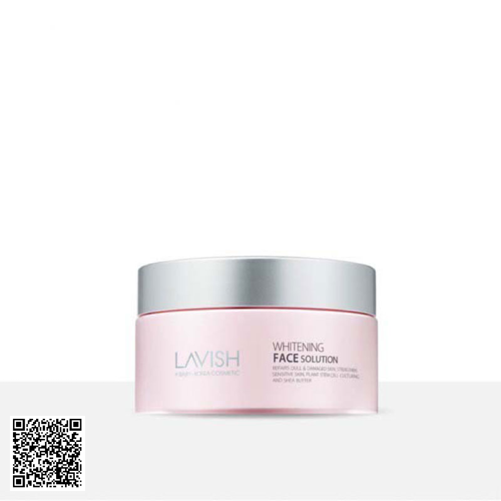 Kem Tắm Trắng Chuyên Sâu Dành Cho Da Mặt Lavish H Baby Whitening Face Solution