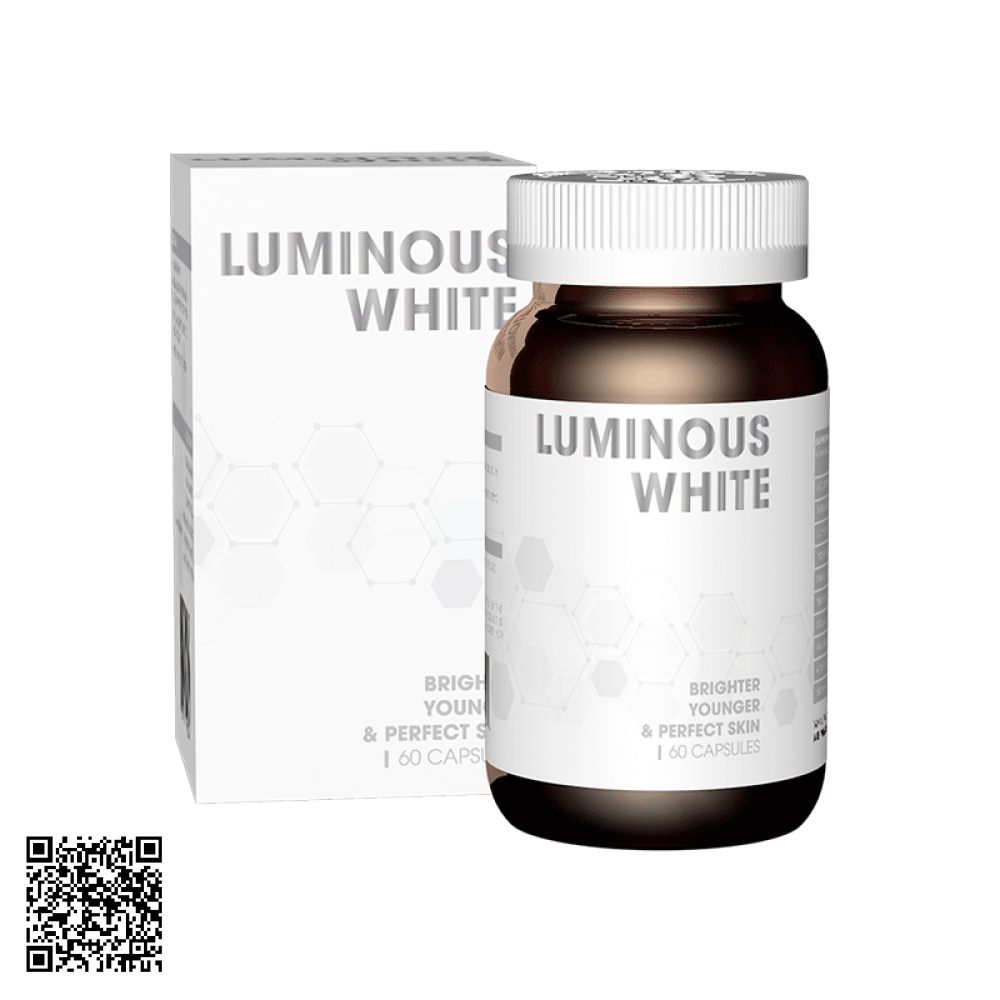 Viên Uống Trắng Da Brighter Younger & Perfect Skin Luminous White 60 Viên Mỹ