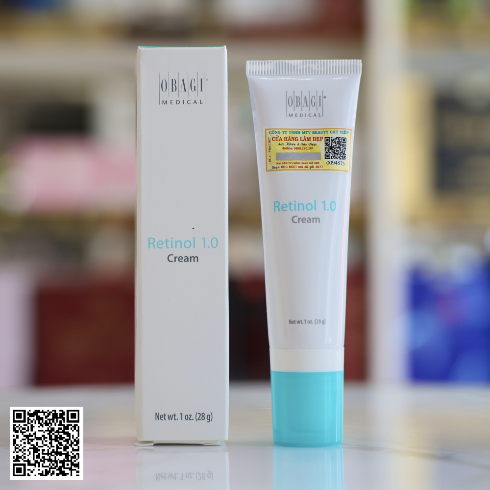 Kem Obagi 360 Retinol 1.0% Dưỡng Da Trẻ Hóa, Ngừa Mụn Mỹ 28g