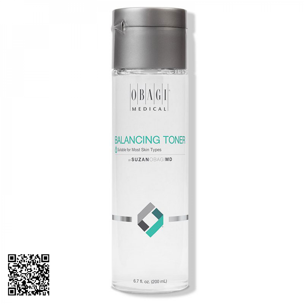 Nước Hoa Hồng Obagi SuzanObagiMd Balancing Toner Mỹ 200ml