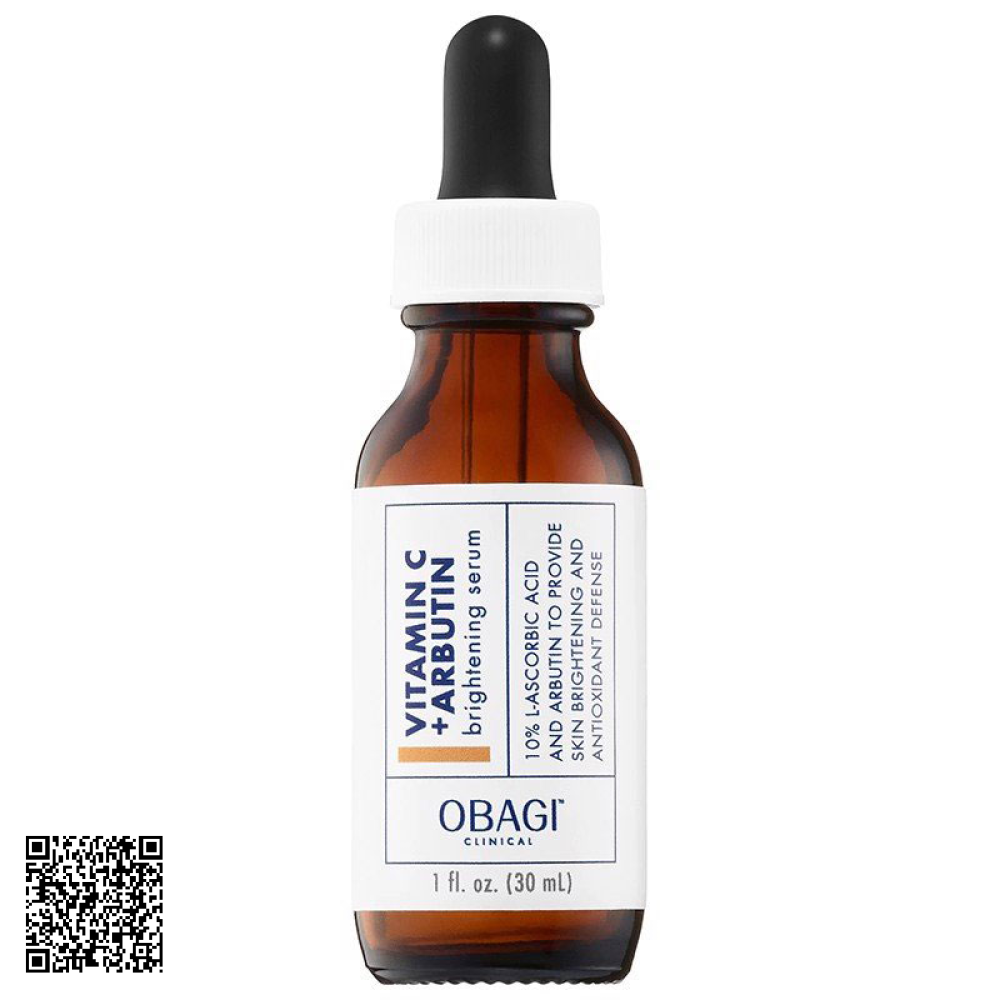 Tinh Chất Dưỡng Trắng Da Obagi Clinical Vitamin C+ Arbutin Brightening Serum Mỹ 30ml