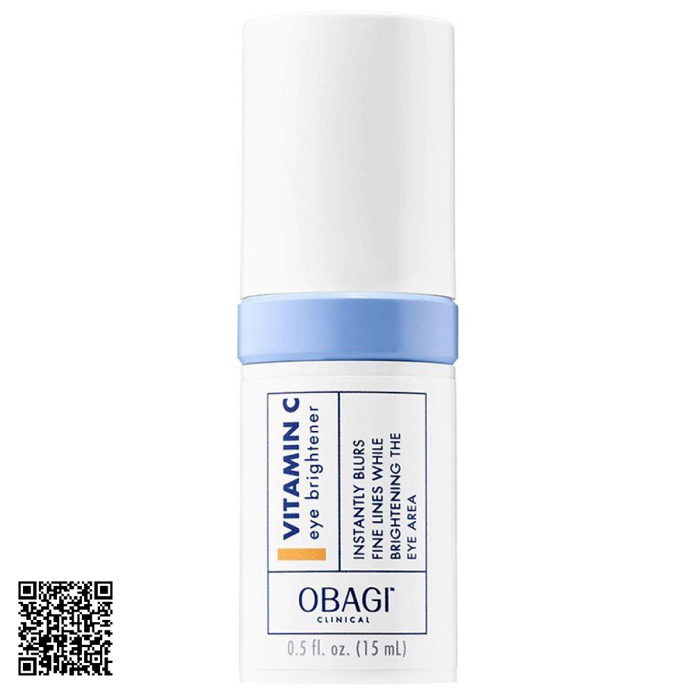 Serum Sáng Da Giảm Thâm Mắt Obagi Clinical Vitamin C Eye Brightener Mỹ 15ml