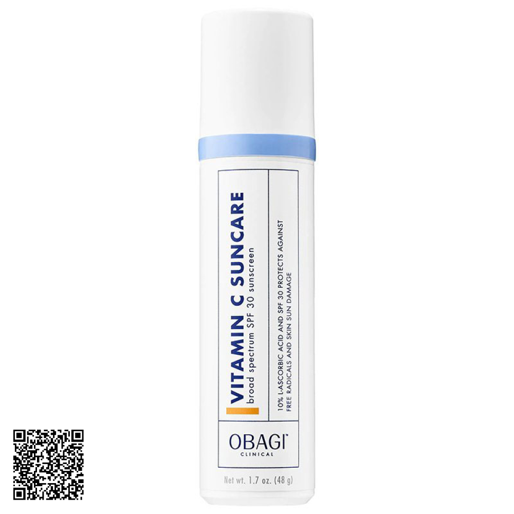 Kem Chống Nắng Dưỡng Sáng Da OBAGI CLINICAL Vitamin C Suncare Broad Spectrum SPF 30 Sunscreen Mỹ 48g