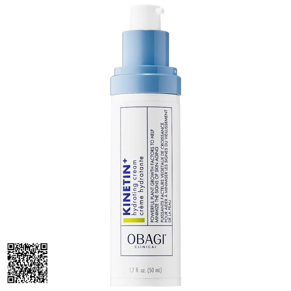 Kem Dưỡng Phục Hồi Làm Dịu Da Obagi Clinical Kinetin+ Hydrating Cream Mỹ 50ml