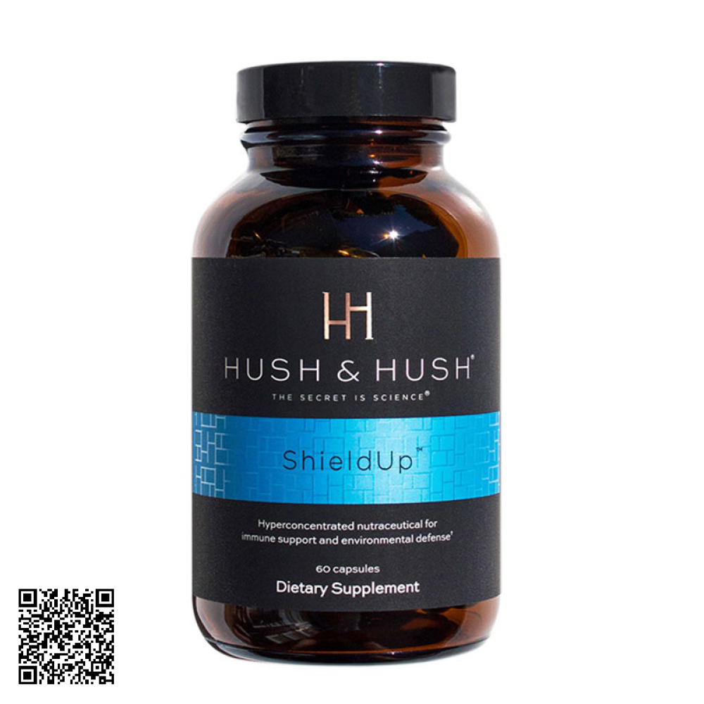 Viên Uống Chống Nắng Và Bảo Vệ Da Hush & Hush ShieldUp Mỹ 60 Viên