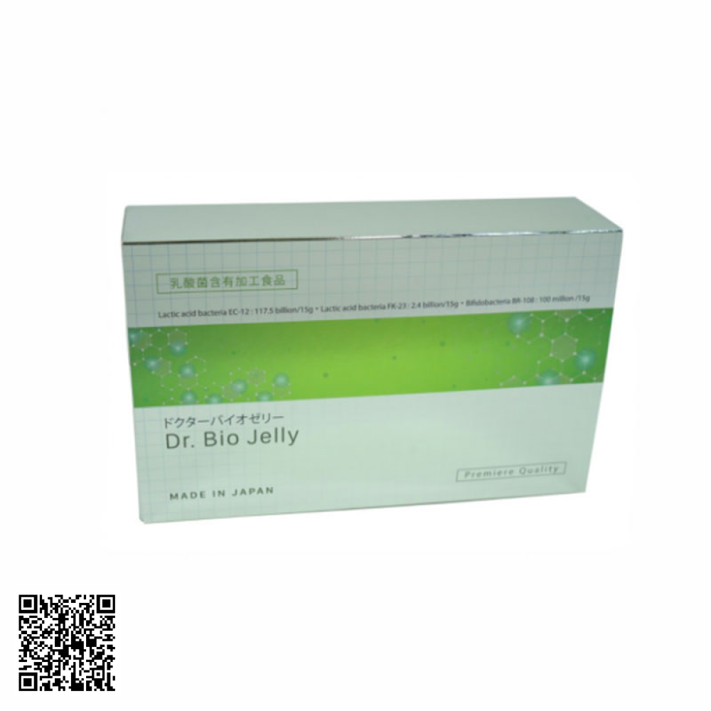 Thạch Thực Phẩm Bảo Vệ Sức Khỏe Hỗ Trợ Tiêu Hóa Dr.Bio Jelly Nhật Bản