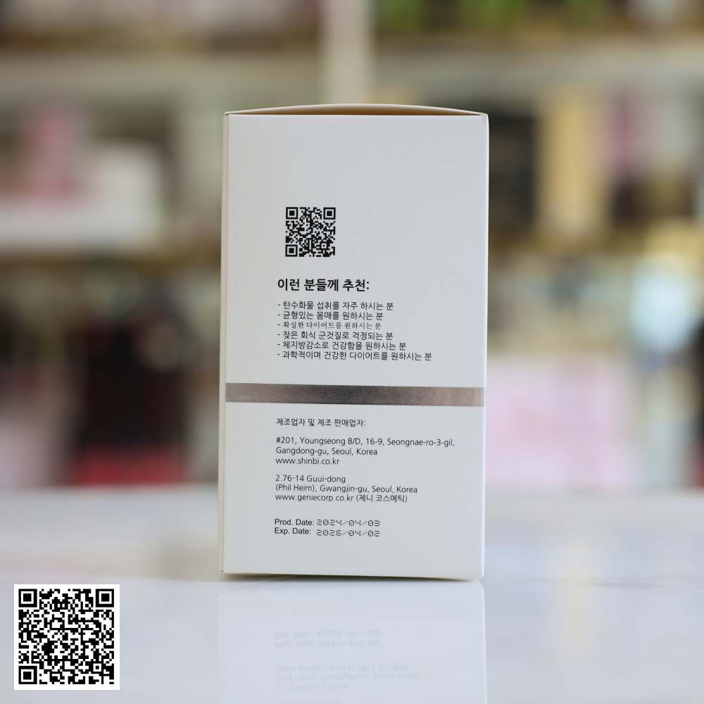 Viên Uống Tan Mỡ Bụng Genie Demar87 Cell Professional Belly Balance Hàn Quốc Hộp 130 Viên