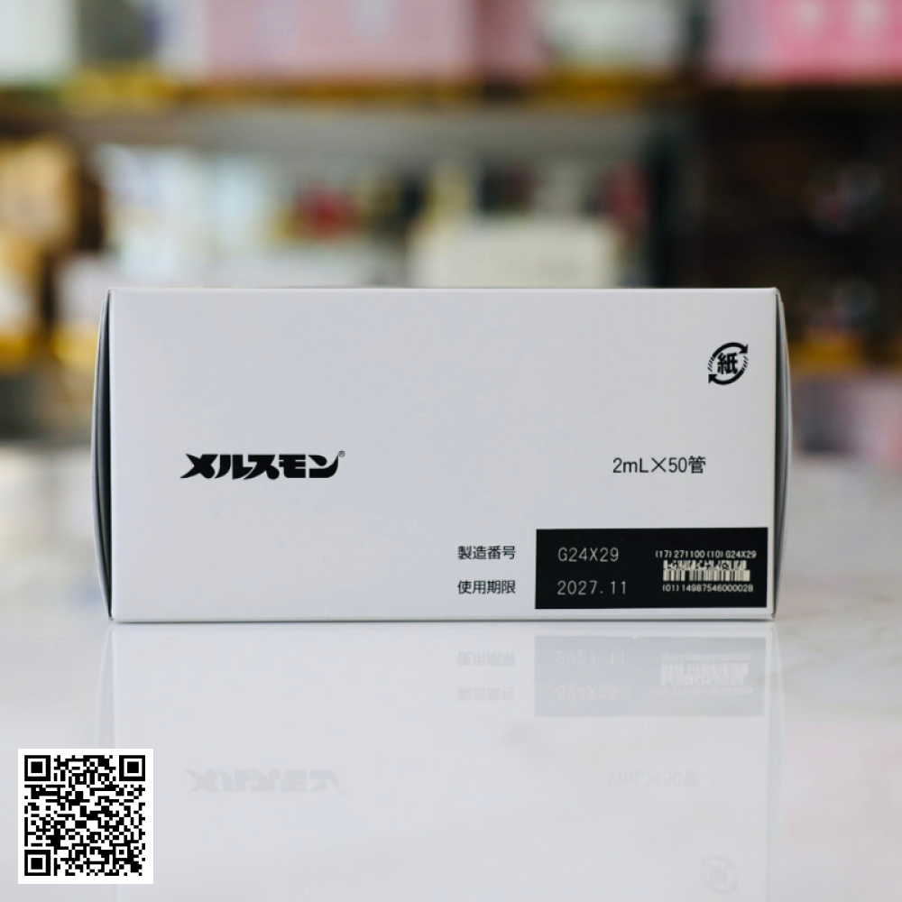 Melsmon Placenta Nhật Bản (Hộp 50 ống x 2ml)