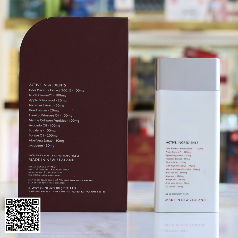 Nhau Thai Hươu Purtier Placenta Sixth Edition 60 Viên