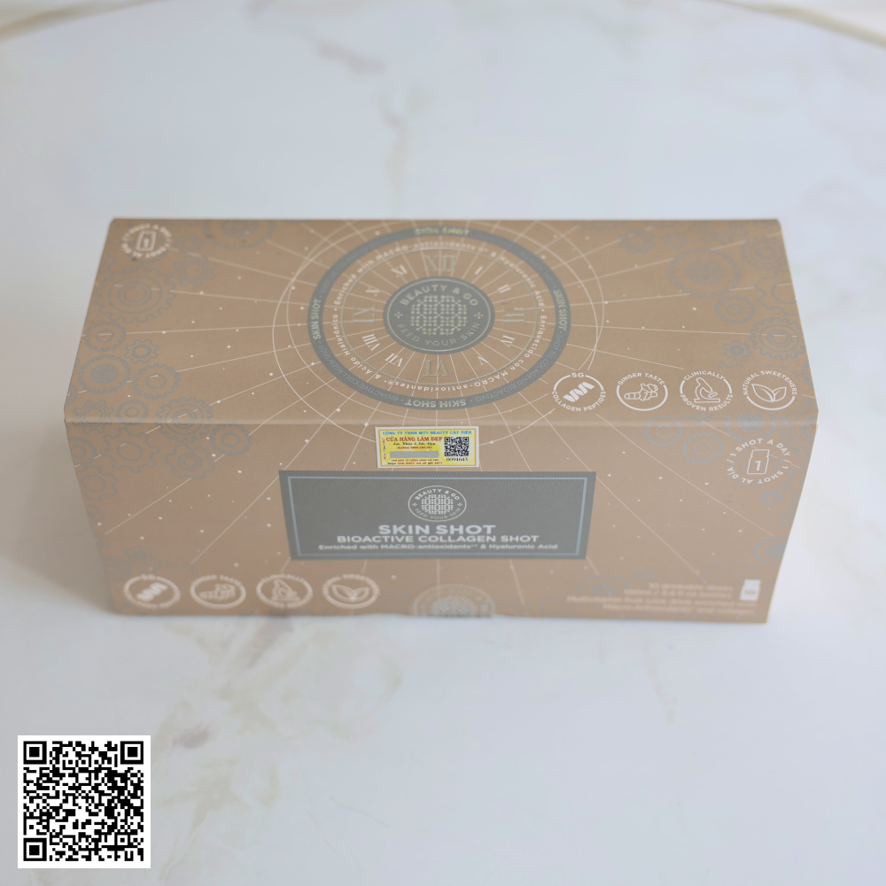 Nước Uống Collagen Skin Shot Trắng Da Hỗ Trợ Ngừa Lão Hóa Da