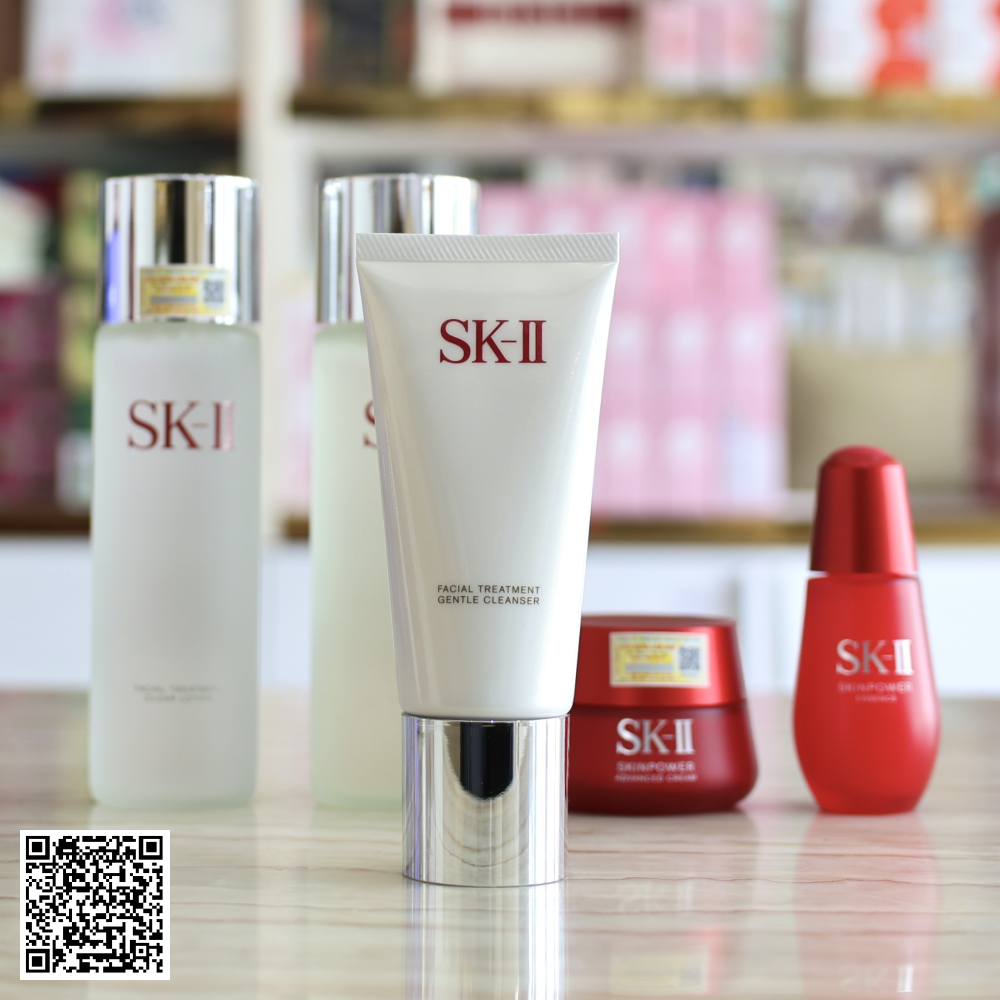 Bộ Mỹ Phẩm Dưỡng Da SK-II Dưỡng Ẩm Hỗ Trợ Ngừa Lão Hóa Nâng Cơ Da Của Nhật Bản 5 Sản Phẩm .