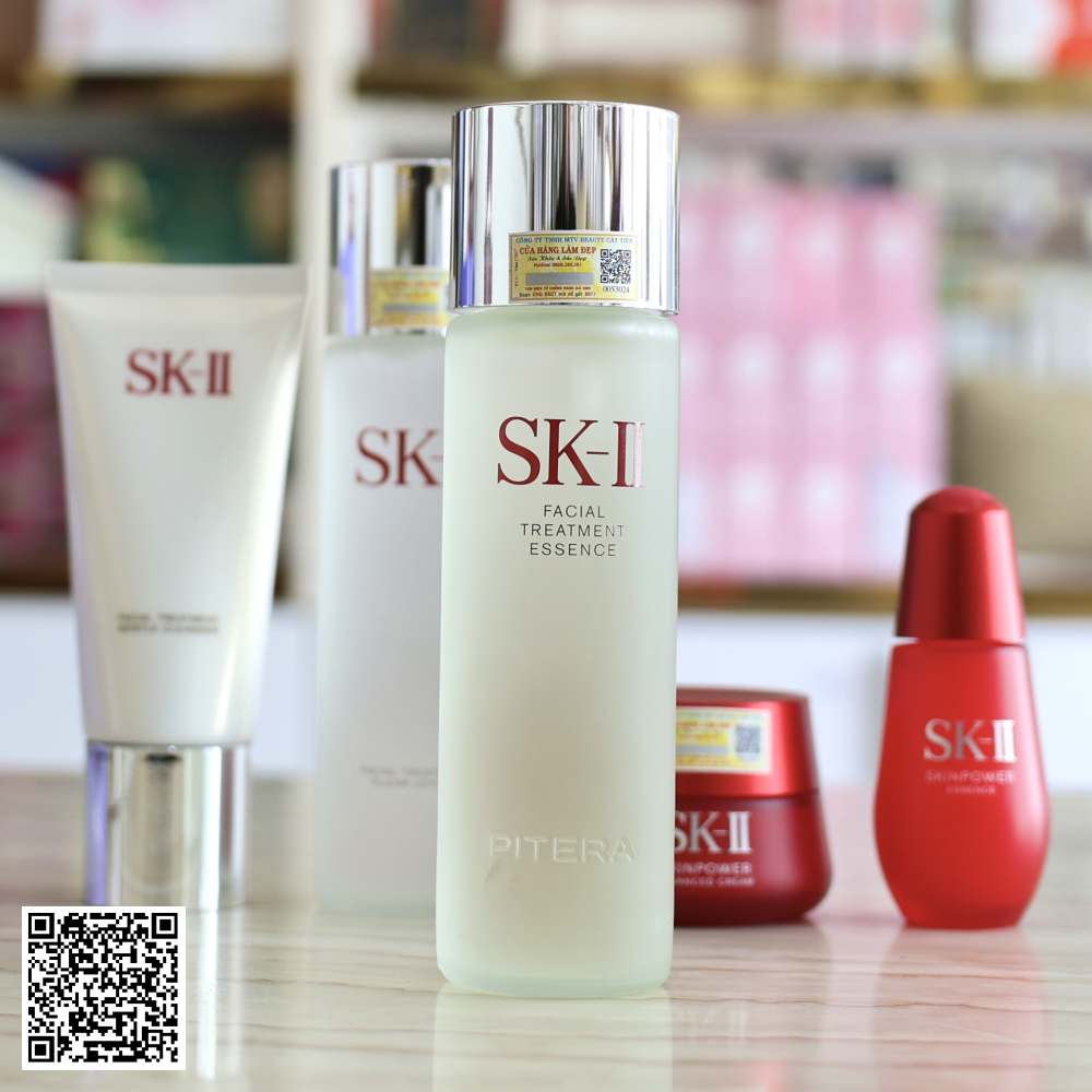 Bộ Mỹ Phẩm Dưỡng Da SK-II Dưỡng Ẩm Hỗ Trợ Ngừa Lão Hóa Nâng Cơ Da Của Nhật Bản 5 Sản Phẩm .