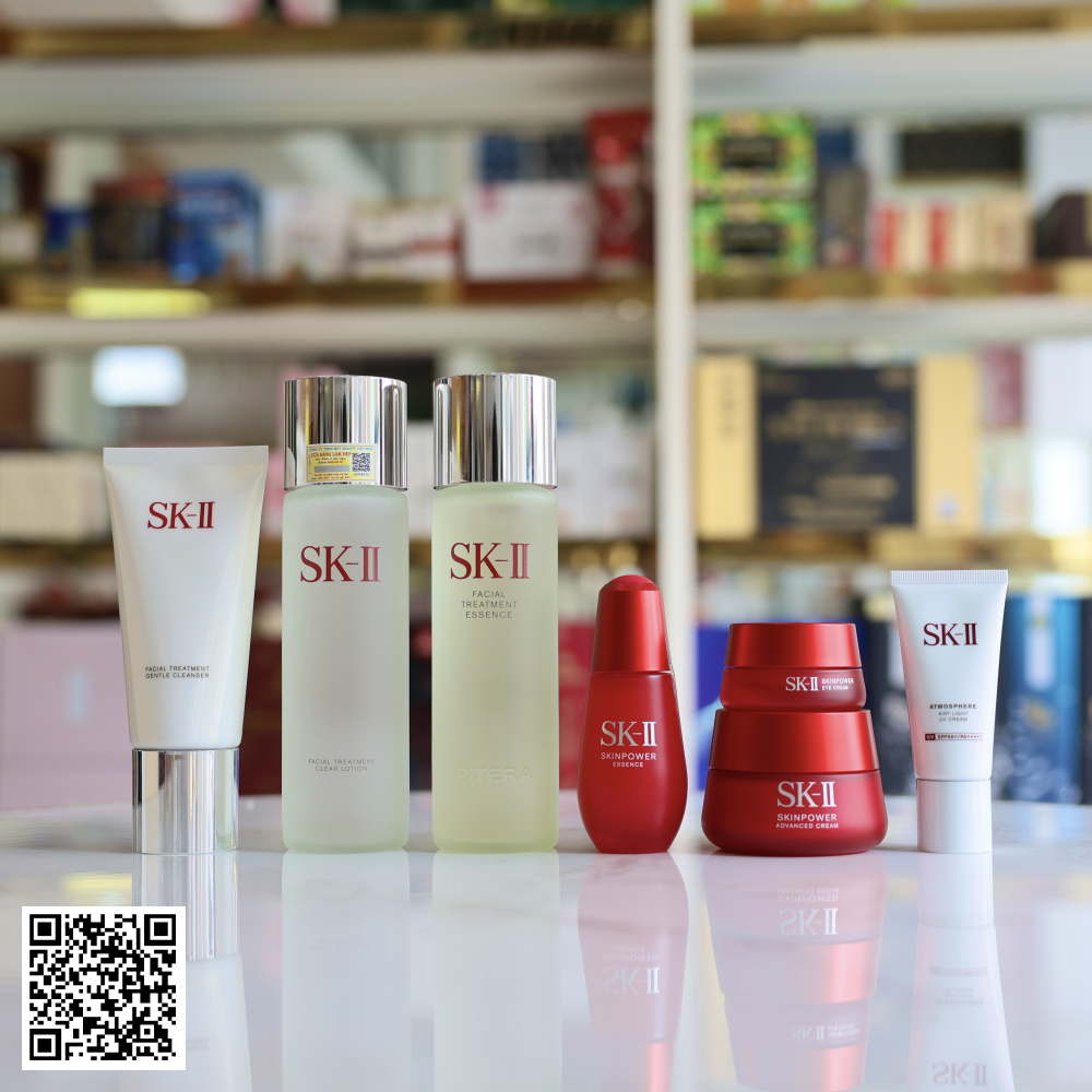 Bộ Mỹ Phẩm SK-II Skinpower Dưỡng Ẩm, Nâng Cơ, Chống Lão Hóa Da SK-II Nhật Bản .