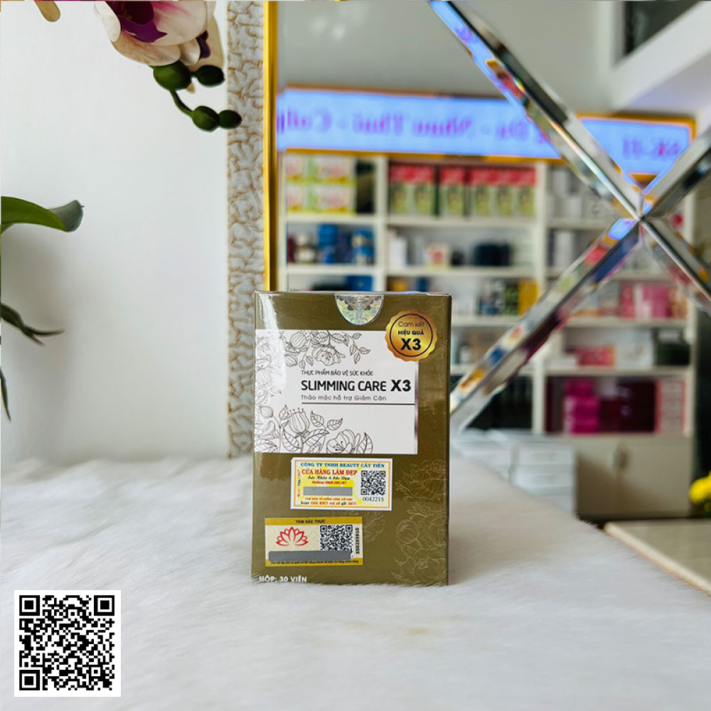 Viên Thảo Mộc Giảm Cân Slimming Care X3 30 Viên