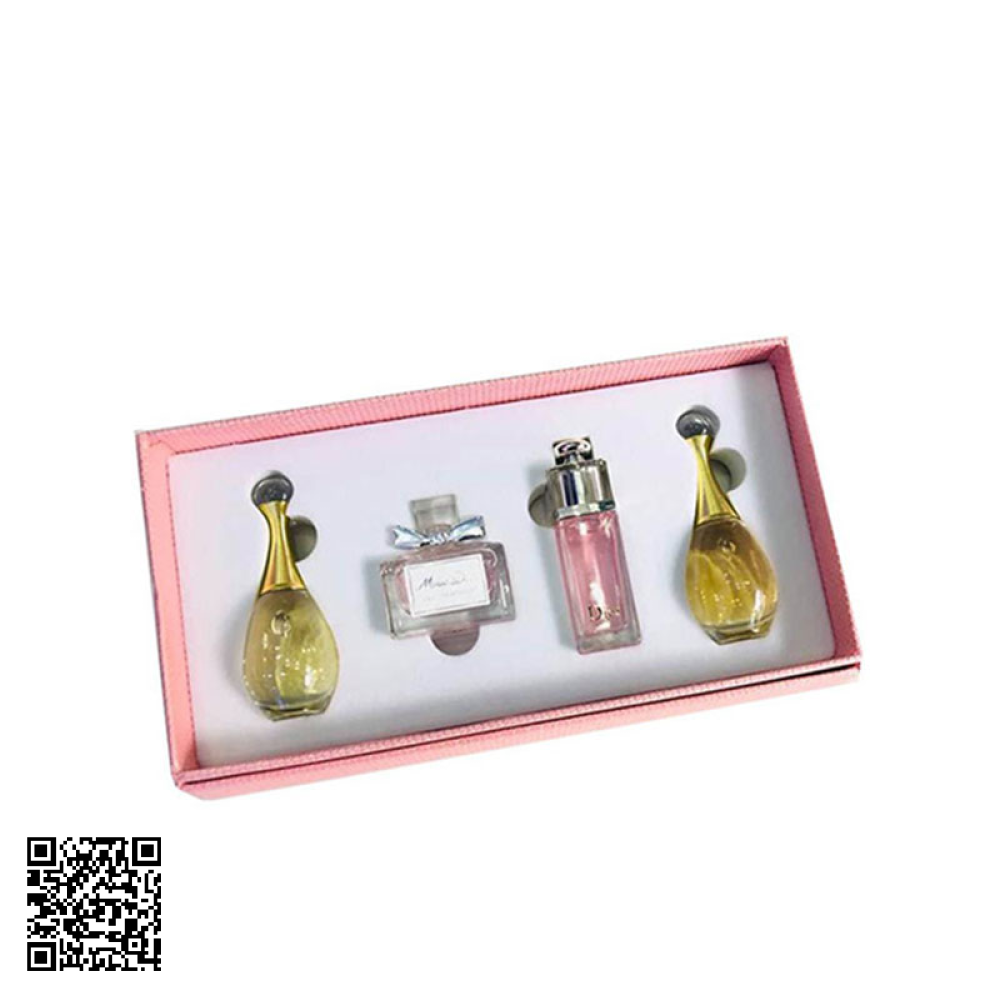 Gift Set Nước Hoa Dior Mini 4 Chai Pháp