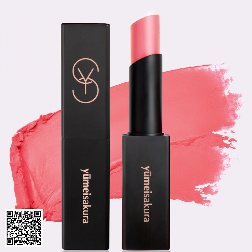 Son Lì Matte Revolution YMS10 Peach Hồng Nude Yumeisakura Nhật Bản