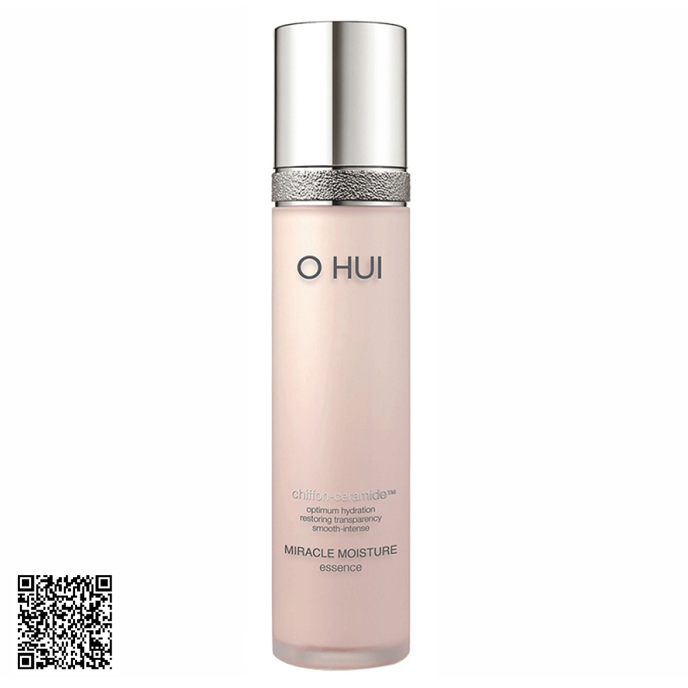 Tinh Chất Miracle Moisture Essence Ohui Dưỡng Ẩm, Dưỡng Trắng Da, Tăng Cường Độ Ẩm Cho Da 50ml Hàn Quốc