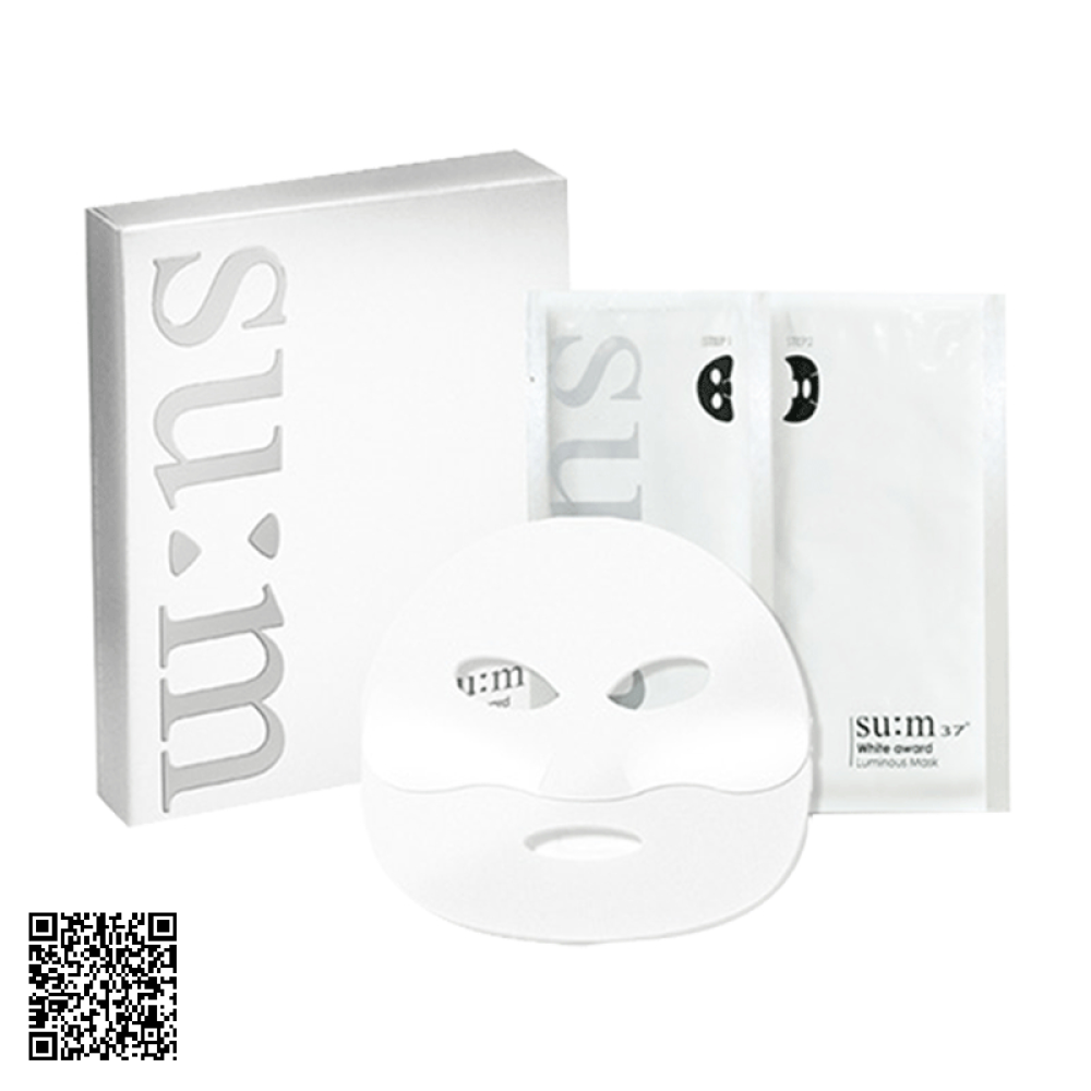 Mặt Nạ White Award Luminous Mask Sum37 Dưỡng Trắng 8 Cái Hàn Quốc