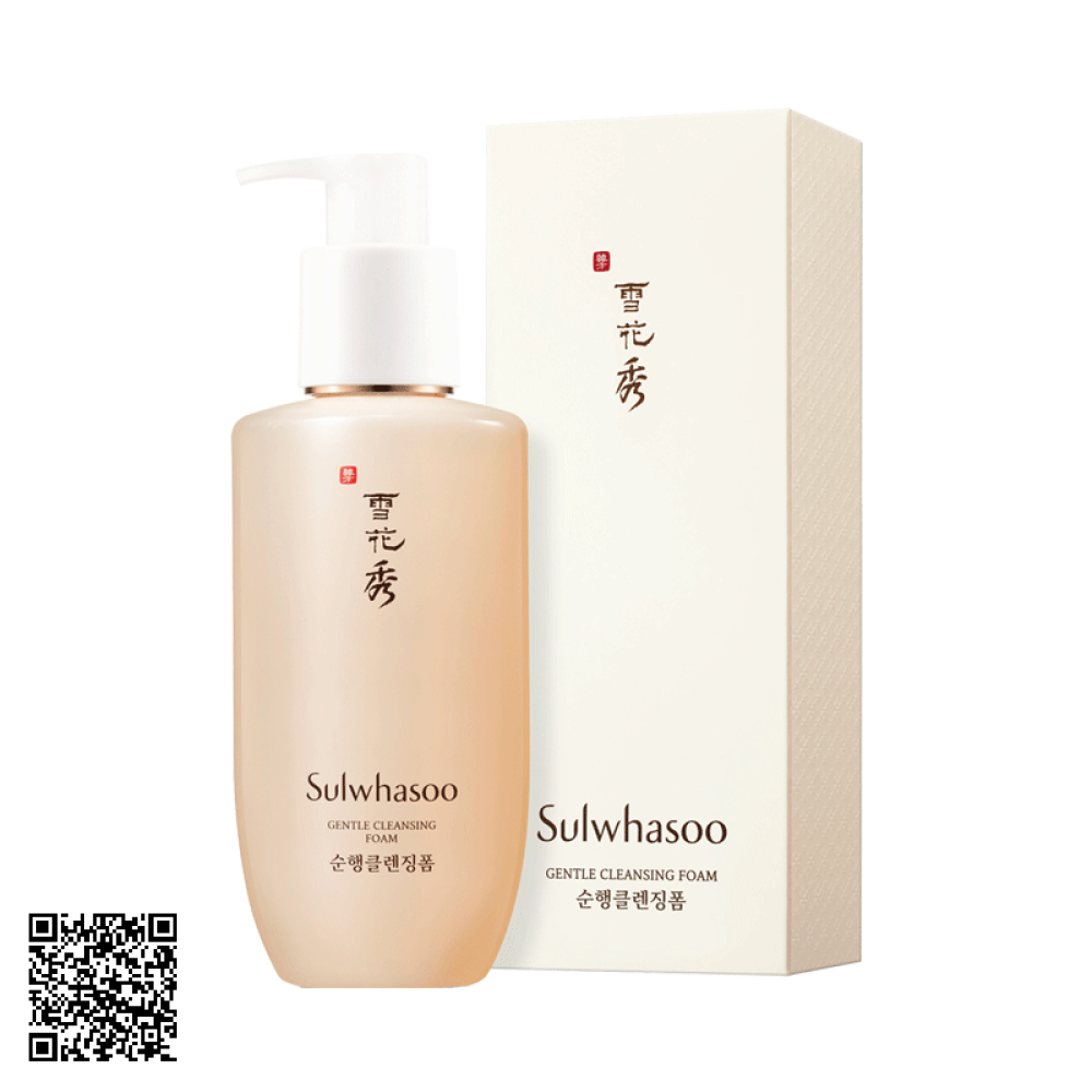 Sữa Rửa Mặt Gentle Cleansing Foam Sulwhasoo Dịu Nhẹ 200ml Hàn Quốc