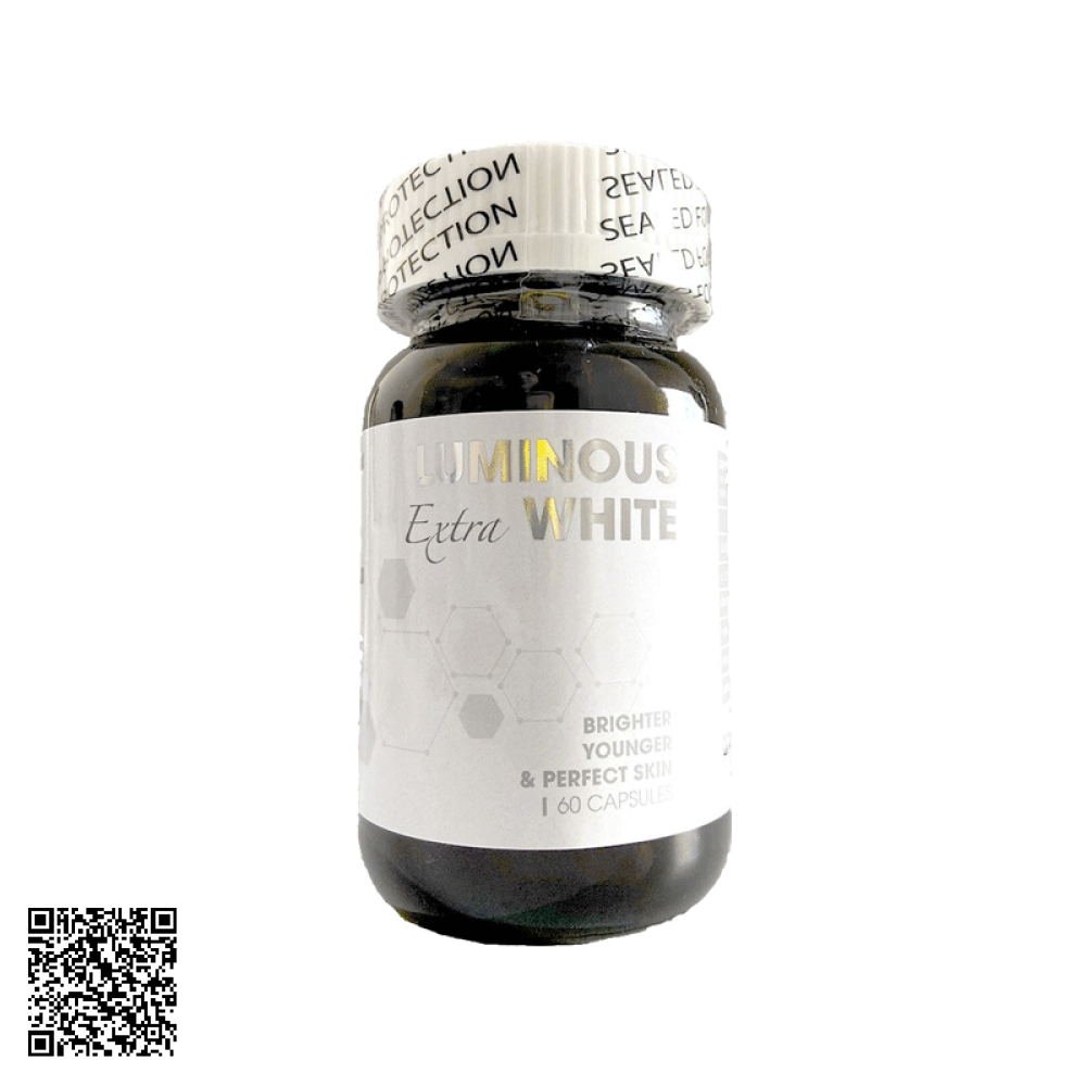 Viên Uống Brighter Younger & Perfect Skin Luminous Extra White Trắng Da, Ngừa Lão Hóa,Giảm Nám 60 Viên Mỹ