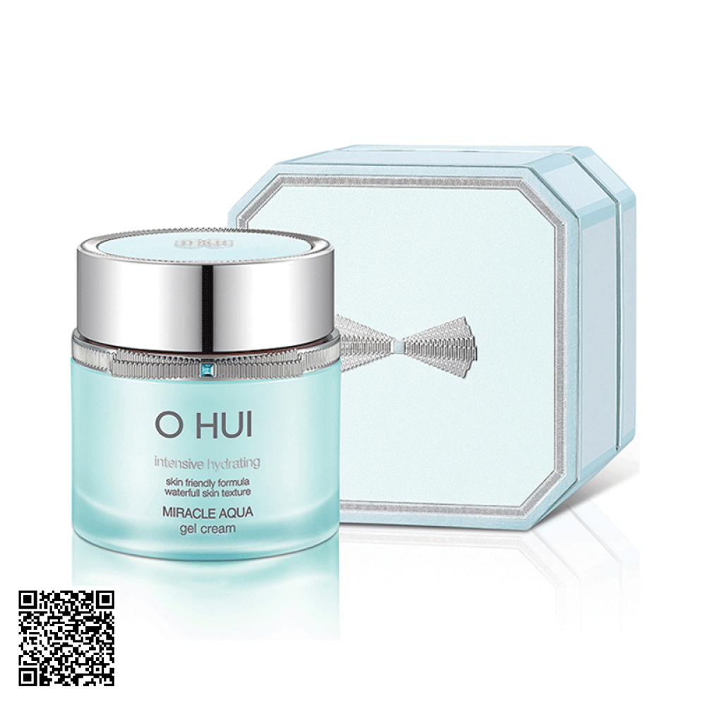 Kem Dưỡng Da Dầu Miracle Aqua Ohui Trắng Mịn Da Hàn Quốc 100ml