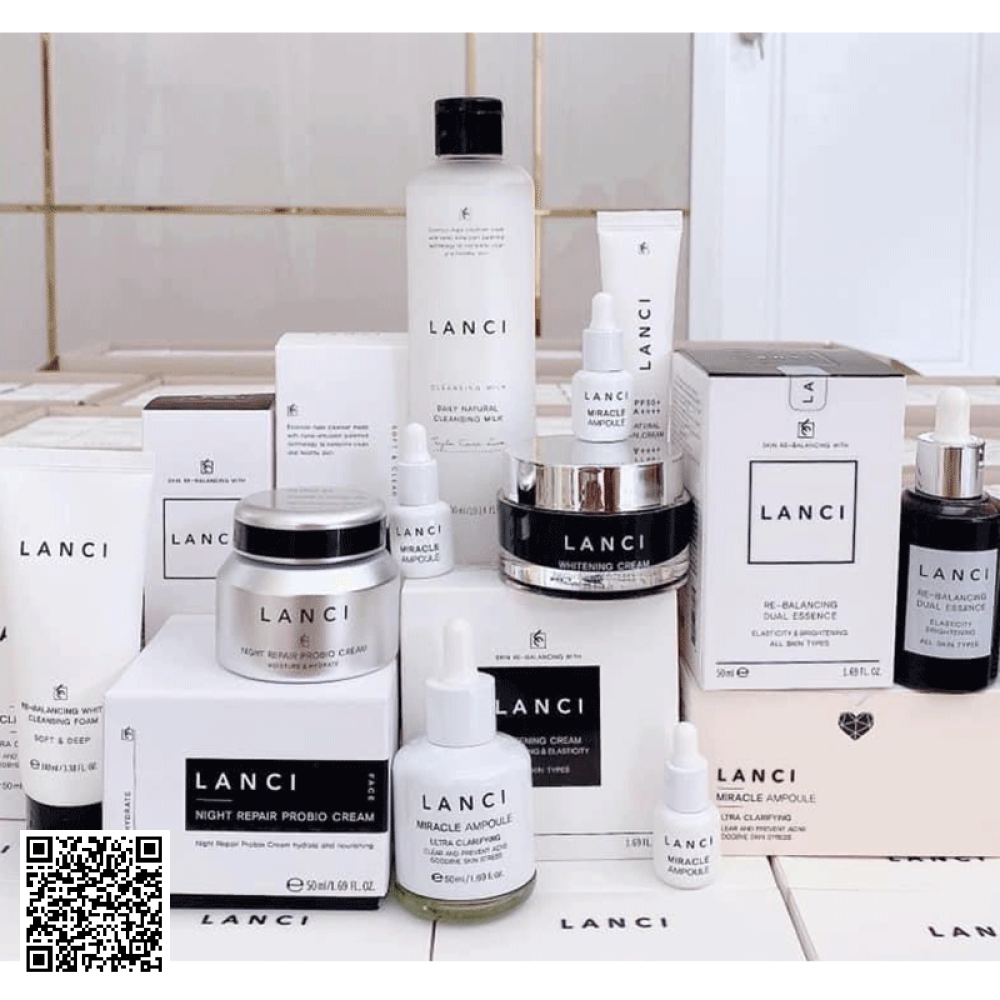 Bộ Dưỡng Da Khoa Học Lanci Tái Tạo Làn Da Căn Bóng Hàn Quốc  