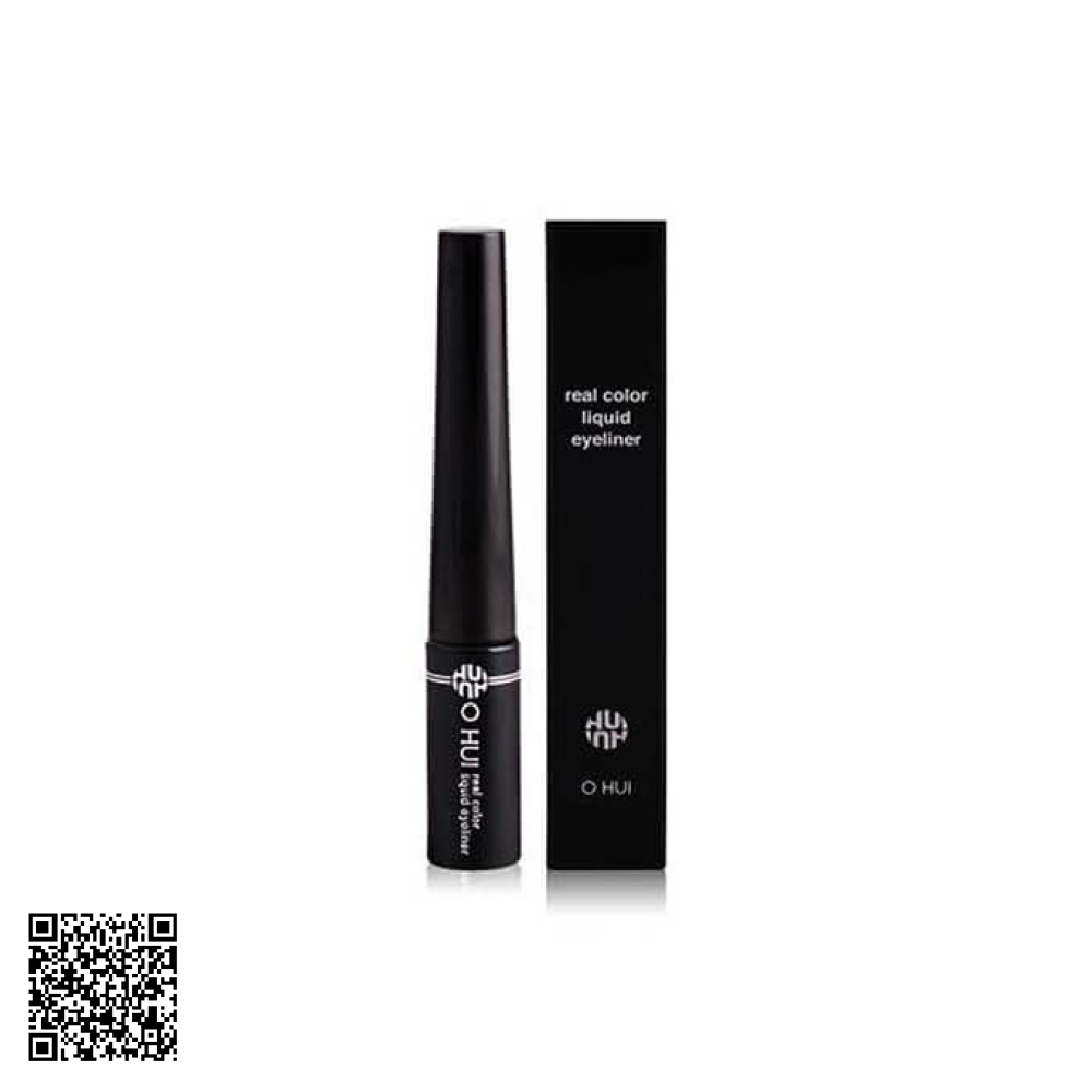 Kẻ Mắt Nước Real Color Liquid Eyeliner Ohui Hàn Quốc