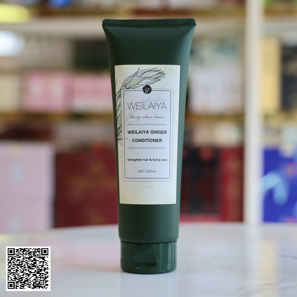 Dầu Xả Gừng Trắng Weilaiya Ginger Conditioner Kích Mọc Tóc 250ml Từ Trung Quốc