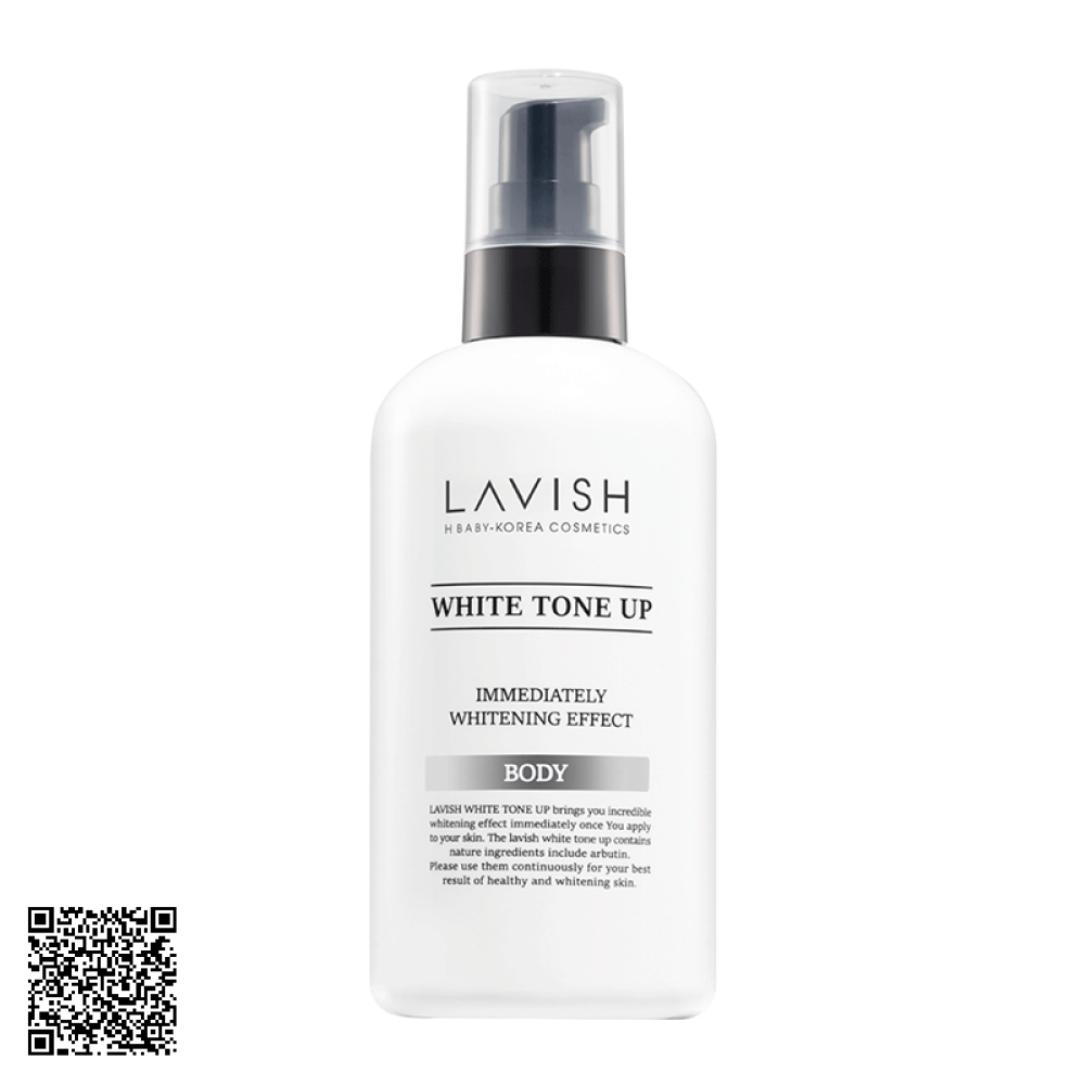 Kem Dưỡng Trắng White Tone Up Body Lavish H Baby Ban Đêm Cho Body Hàn Quốc 250ml