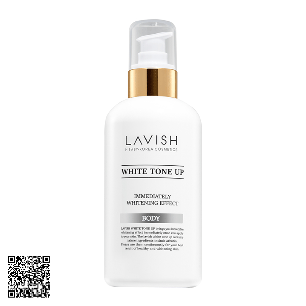 Kem Dưỡng Trắng White Tone Up Body Lavish H Baby Ban Ngày Cho Body Hàn Quốc 250ml